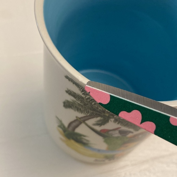 Margaritaville 3D Parrot Palm Tree Handle Mug by Our Name is Mud B13 - Picture 10 of 10